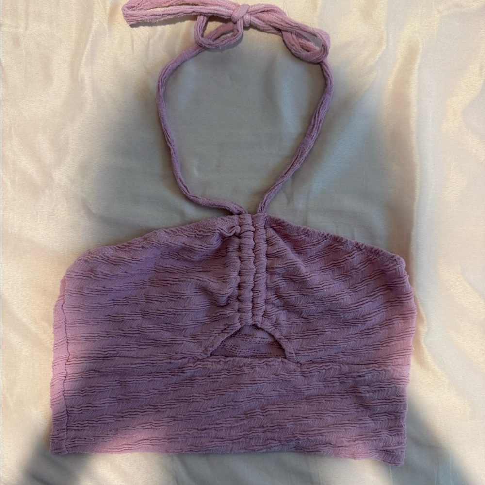 Pink Halter Top